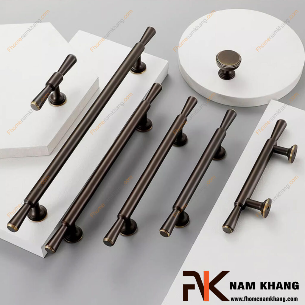 Những mẫu tay nắm tủ màu đồng cổ cao cấp dành cho biệt thự