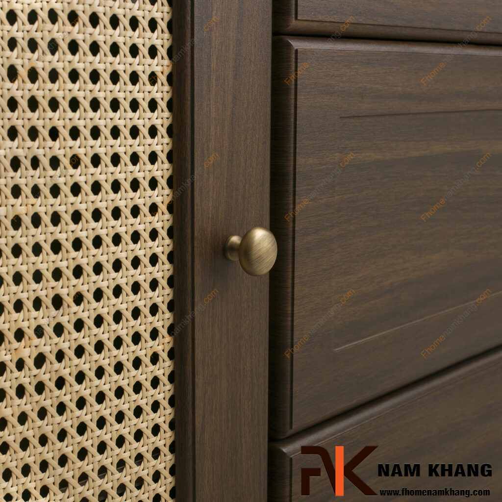 Những mẫu tay nắm tủ màu đồng cổ cao cấp dành cho biệt thự