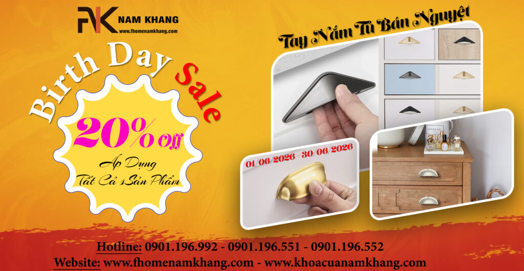 Tay nắm tủ dạng thanh FHOMENAMKHANG