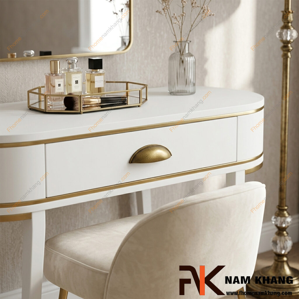 Top 10 mẫu tay nắm tủ bếp màu đồng cổ đẹp và sang trọng