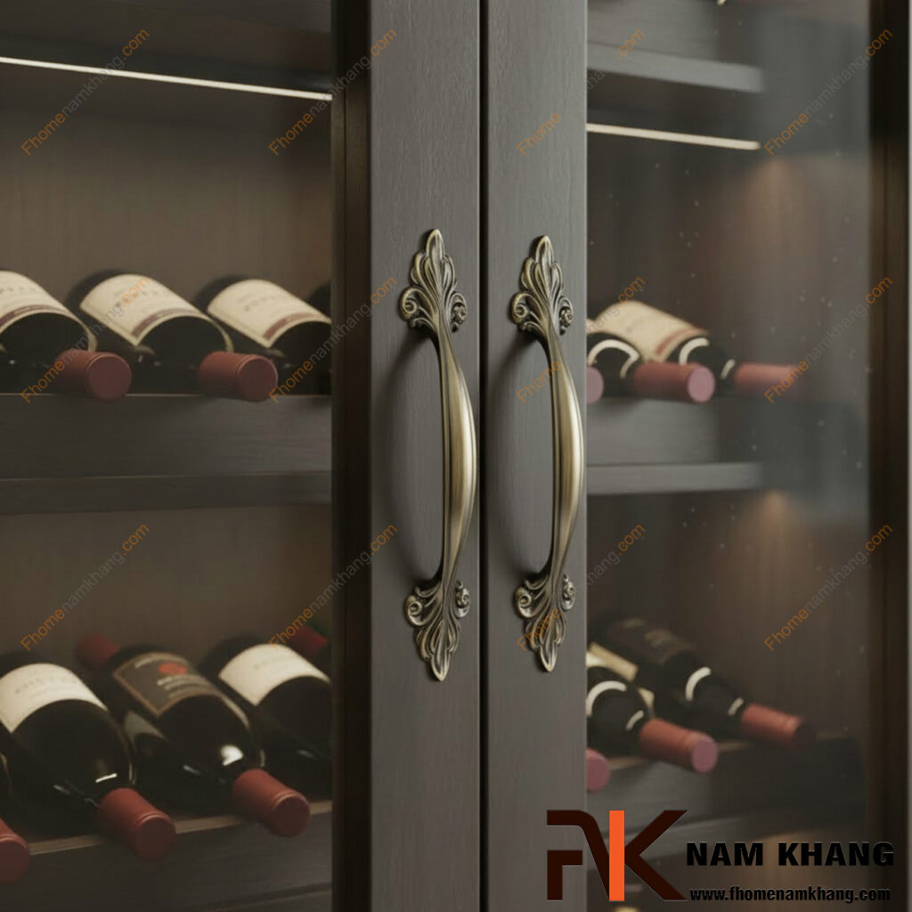 Top mẫu tay nắm tủ đôi đẹp cho tủ bếp hiện đại