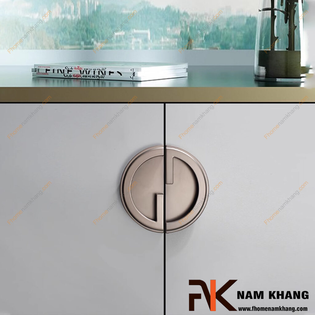 Vị trí lắp tay nắm tủ đôi cho tủ bếp đẹp nhất