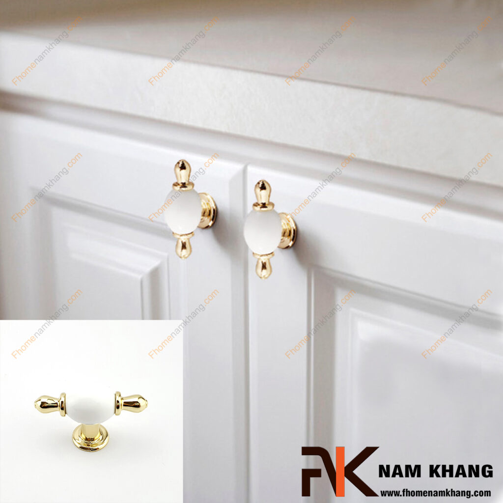 Vị trí lắp tay nắm tủ đôi cho tủ bếp đẹp nhất