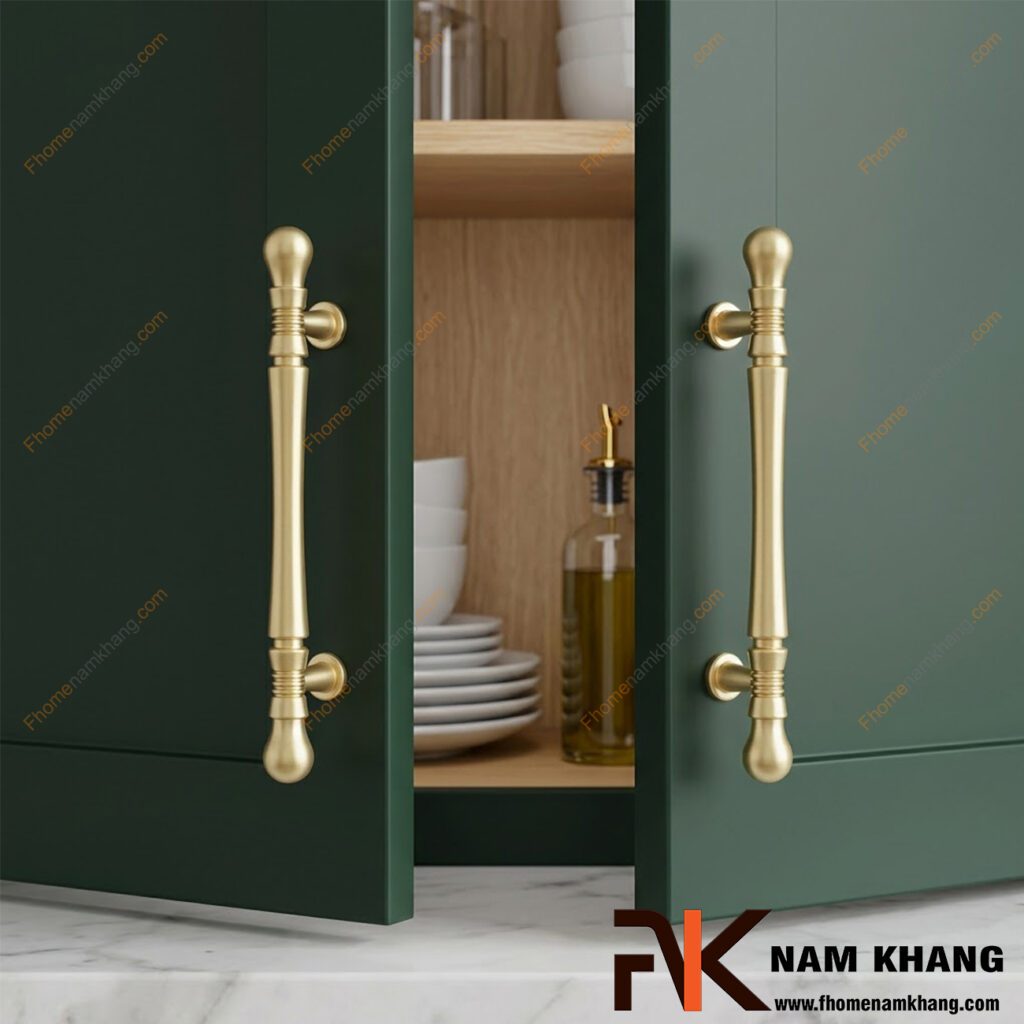 Tay nắm tủ dạng thanh dài bao nhiêu là đẹp? Cách chọn kích thước chuẩn