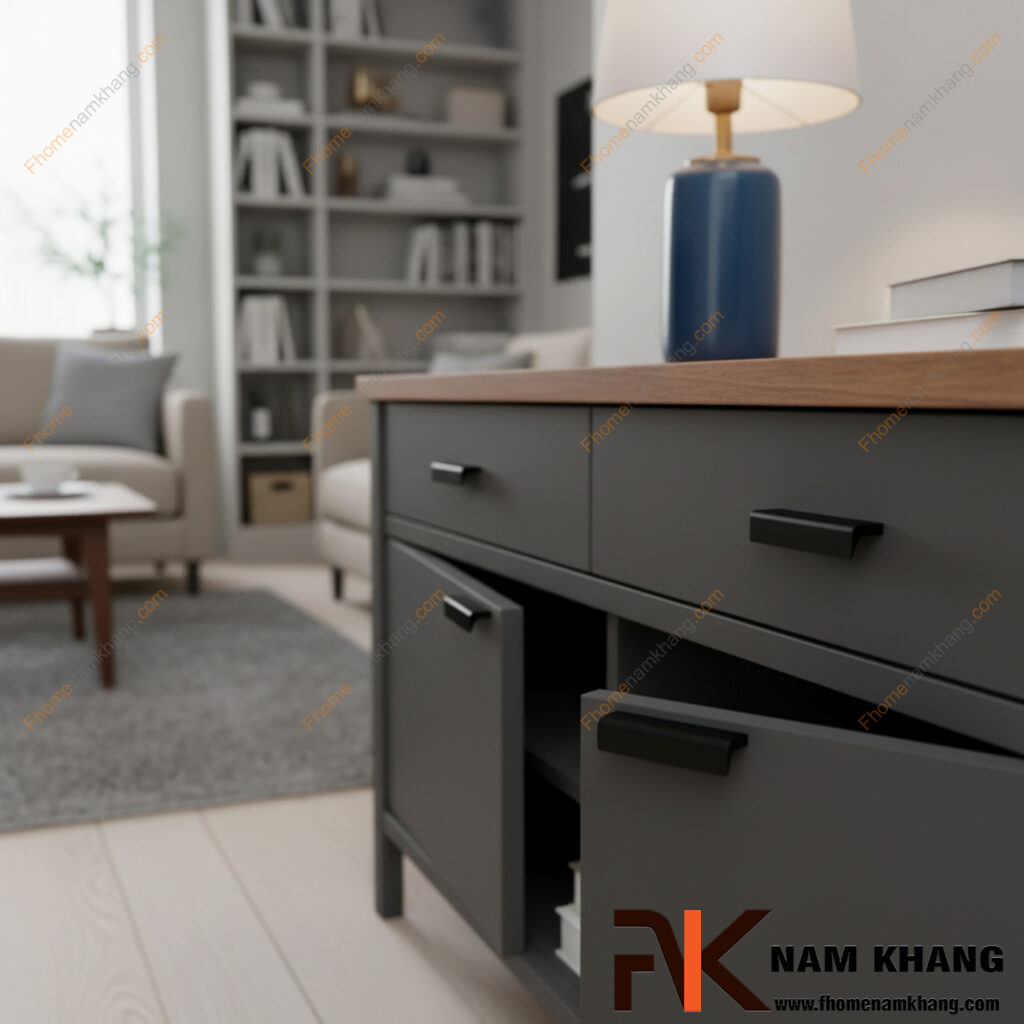 Tay nắm tủ dạng thanh dài bao nhiêu là đẹp? Cách chọn kích thước chuẩn